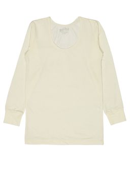 Bodycare - Unisex Thermal Top Round Neck Full Sleeves - Off White