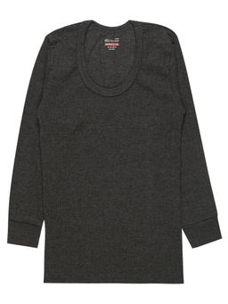 Bodycare - Boys Thermal Top Round Neck Full Sleeves -Charcoal