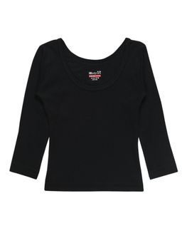 Bodycare - Girls Thermal Top Round Neck Full Sleeves - Black