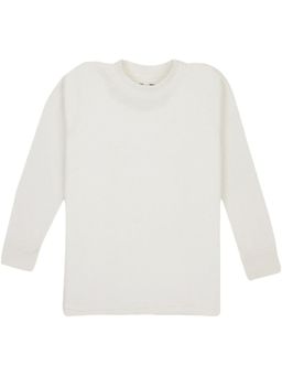 Bodycare - Unisex Thermal Top Round Neck Full Sleeves - White