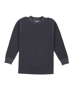 Bodycare - Unisex Thermal Top Round Neck Full Sleeves - Navy