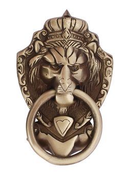 eCraftIndia - Victorian style Lion Shape Brass Door Knocker