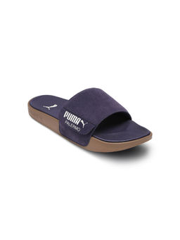 Puma - Purple Leadcat 2.0 Palermo Foil Sliders