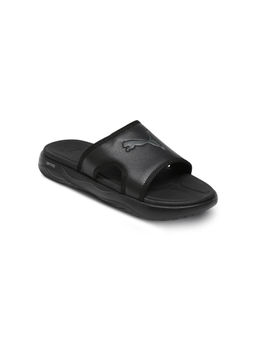 Puma - Softride Seave Men Black Slip On Beach Sliders