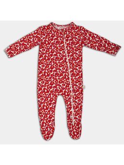 Softsens Baby - Print Bamboo Zipper Romper