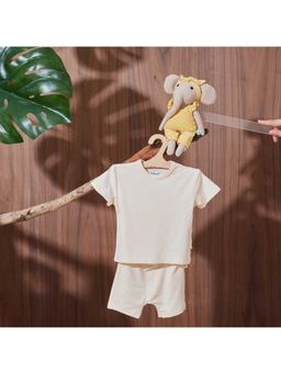 Softsens Baby - Buttercream Bamboo T-Shirt & Shorts (Set of 2)
