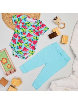 Softsens Baby - One In A Melon Bamboo Baby Bodysuit & Joggers (Set of 2)