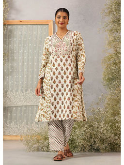 Lakshita - Multi-Color Modal Printed Kurta with Pant