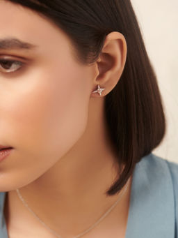 Shaya by CaratLane - Counting Stars Earrings in 925 Silver