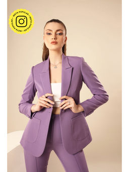 VOLCAPE - Purple Amelia Blazer