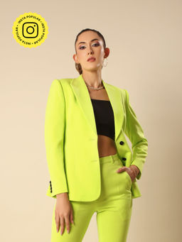 VOLCAPE - Green Anne Blazer