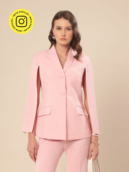 VOLCAPE - Pink Blossom Blazer