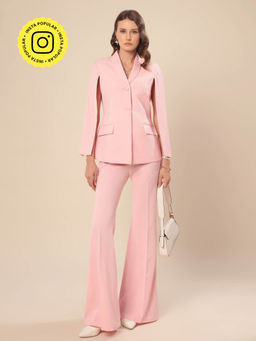 VOLCAPE - Pink Blossom Blazer & Pant (Set of 2)