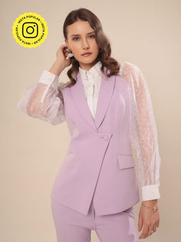 VOLCAPE - Lavender Della Blazer