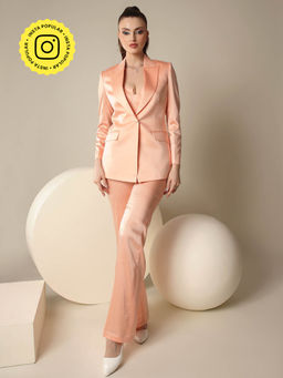 VOLCAPE - Orange Francesca Blazer & Pant (Set of 2)