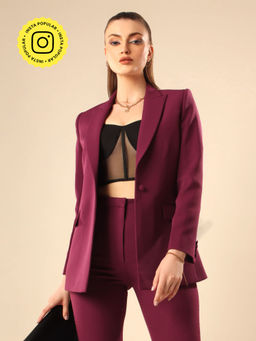 VOLCAPE - Wine Jessi Blazer