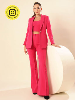 VOLCAPE - Pink Rose Blazer & Pant (Set of 2)