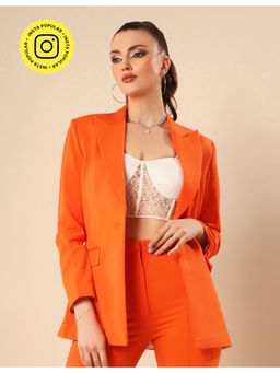 VOLCAPE - Orange Summer Blazer