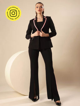 VOLCAPE - Black Valentina Blazer & Pant (Set of 2)