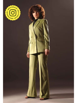 VOLCAPE - Green Carey Blazer & Pant (Set of 2)