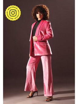 VOLCAPE - Pink Kate Blazer & Pant (Set of 2)
