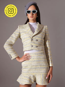 VOLCAPE - Lucia Yellow Blazer
