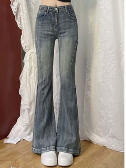 SYKON - Petite Versatile Slim Fit Flared Jeans