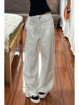 SYKON - Straight Wide-Leg Couple Long Pants, Floor-Length Pants