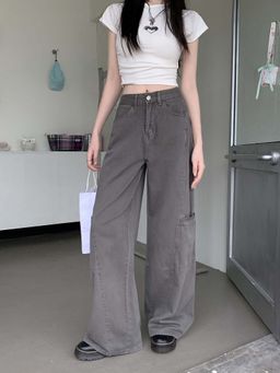 SYKON - Slimming Straight-Leg Casual Work Pants