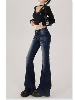 SYKON - Stretch Slim Fit Low-Rise Jeans for Women