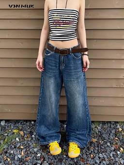 SYKON - Stylish, Loose-Fitting, Versatile, Trendy, Casual Straight-Leg