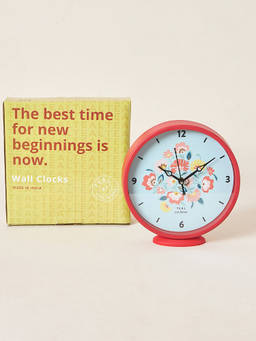 Teal by CHUMBAK - Bloom Garden Table And Wall Clock