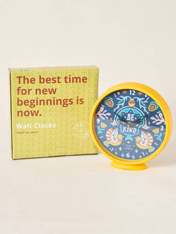 Teal by CHUMBAK - Be Kind Table And Wall Clock