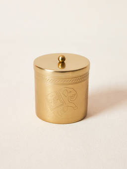 Chumbak - Palace Memoirs Royal Tusker Blossom Candle Box With Lid