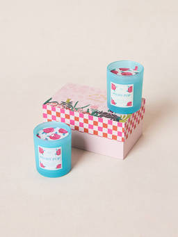 Chumbak - Palace Memoirs Peony Pop Candles Set