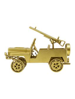 Golden Peacock - Vintage Military Vehicle Decor