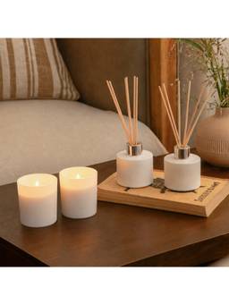 Ellementry - Winter Zest Reed Diffuser & Candle Set
