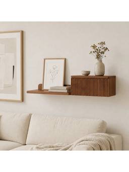 Ellementry - Cubette Wooden Wall Shelf