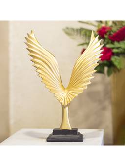 Voncasa - Polyresin Golden Colour Decor Objects