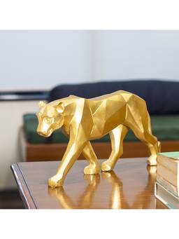 Voncasa - Polyresin Golden Colour Decor Objects