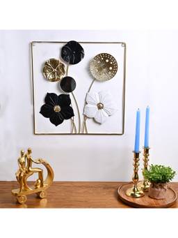 Voncasa - Iron Golden Colour Wall Plaque