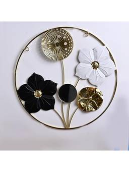 Voncasa - Iron Golden Colour Wall Plaque
