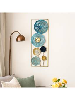 Voncasa - Iron Golden Colour Wall Plaque