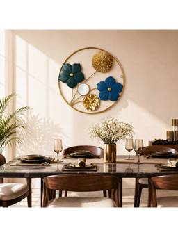 Voncasa - Iron Golden Colour Wall Plaque