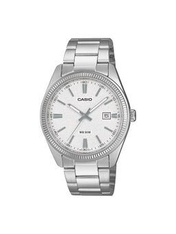Casio - Men Enticer White Dial Round Analog Watch - MTP-1302DA-7AVDF (M)
