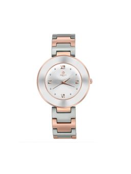 Carlton London - Women Juliette Silver Analog Watch - CLW-JT-WHT (M)