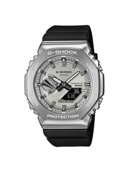 Casio - Men G-Shock Gold Dial Octagon Analog & Digital Watch - GBM-2100A-8BDR (M)