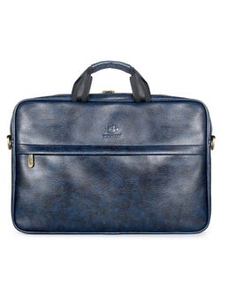 The Clownfish - Solid Blue Messenger Bag with Detachable Strap
