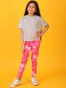 ANTHRILO - Heart T-Shirt with Leggings (Set of 2)