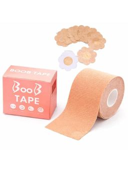BRACHY - Women’S Breast Lift Boob Tape for Push-Up Support and Shaping Bra (Beige)